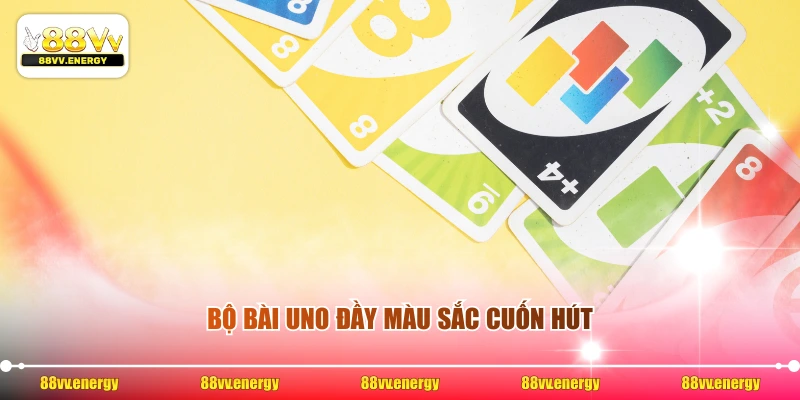 Bộ bài uno đầy màu sắc cuốn hút
