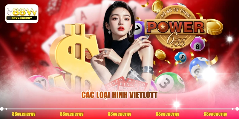 Các loại hình vietlott 