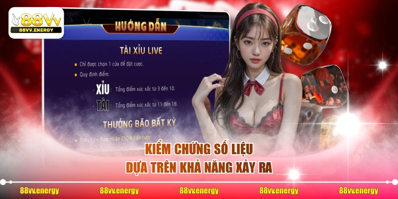 Kiểm chứng số liệu dựa trên khả năng xảy ra